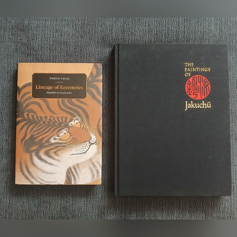 Jakuchu Paintings & Lineage Of Eccentrics Book Set